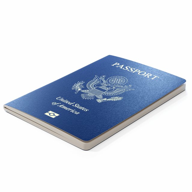 Passport Model 3D .c4d .max .obj .3ds .fbx .stl .blend 