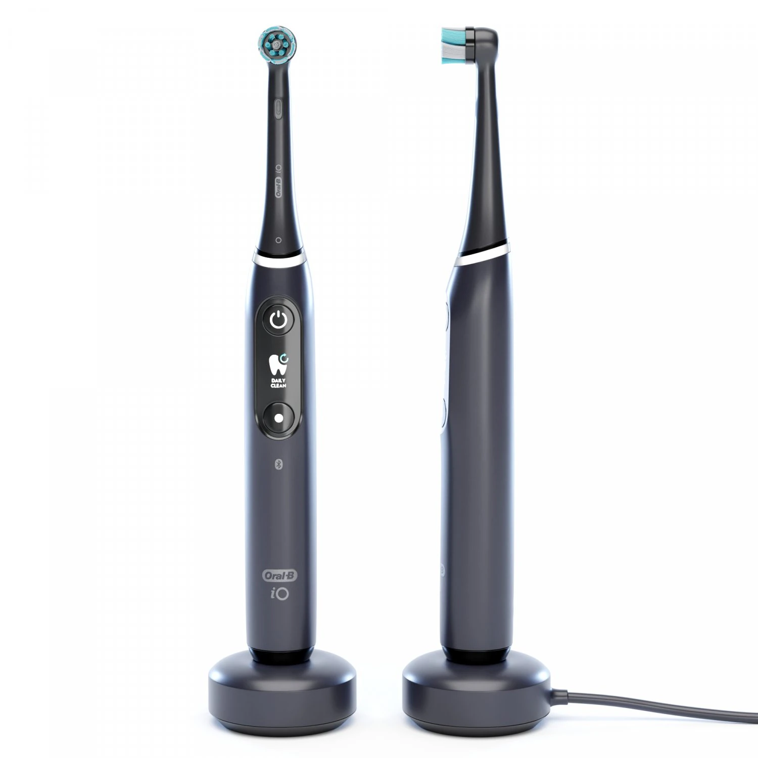 Oral B iO 8 Series Electric Toothbrush 3D Model .c4d .max .obj .3ds .fbx .stl .blend