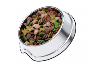 Pet Food Bowl 3D Модель