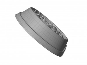 Pet Food Bowl 3D Модель