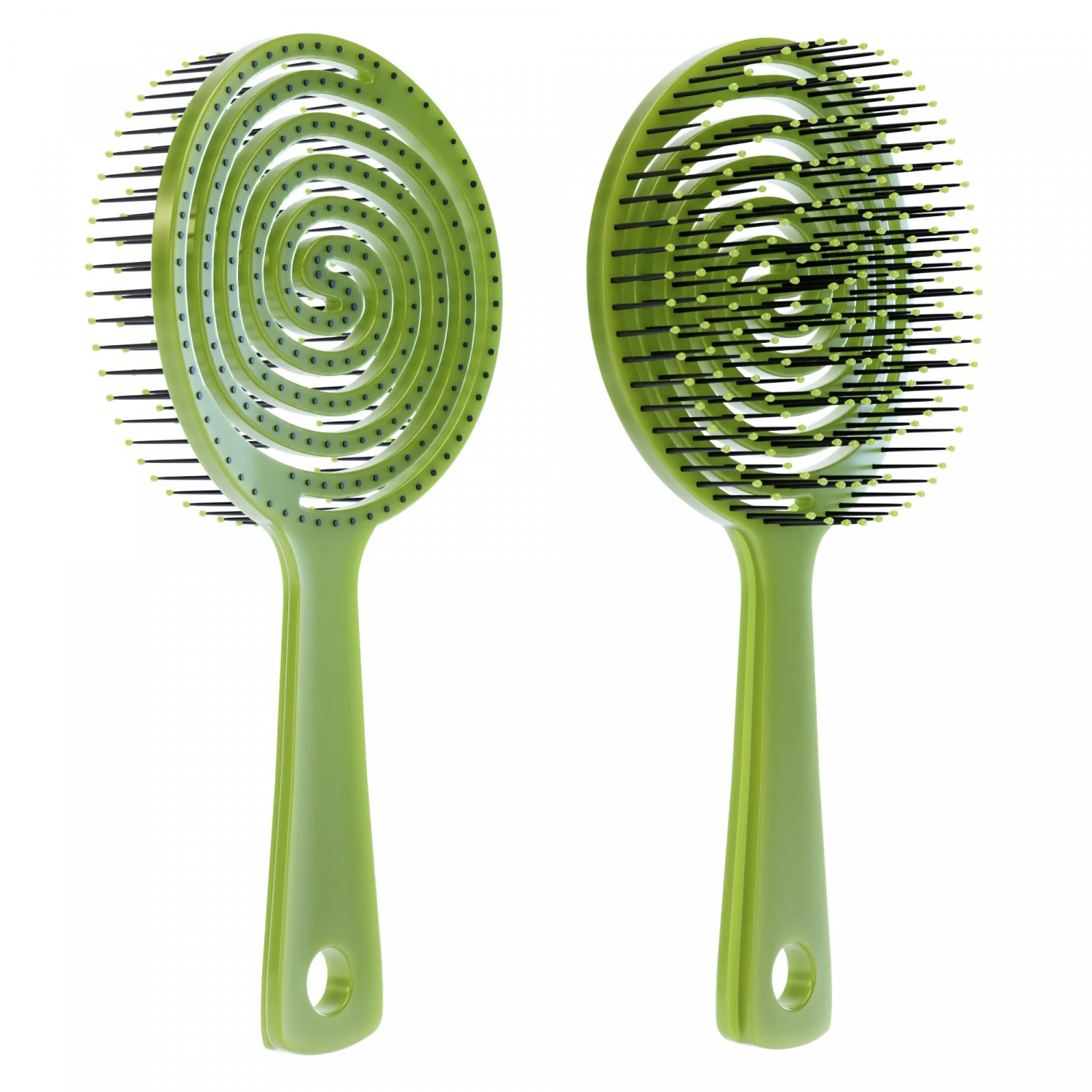 Hair Brush 3D Model .c4d .max .obj .3ds .fbx .stl .blend