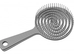 Hair Brush 3D Model