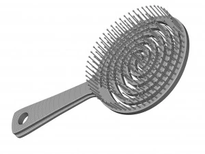 Hair Brush 3D Model