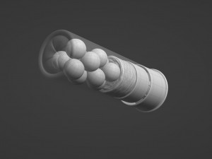 12 ga Buckshot Model 3D