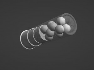 12 ga Buckshot Model 3D