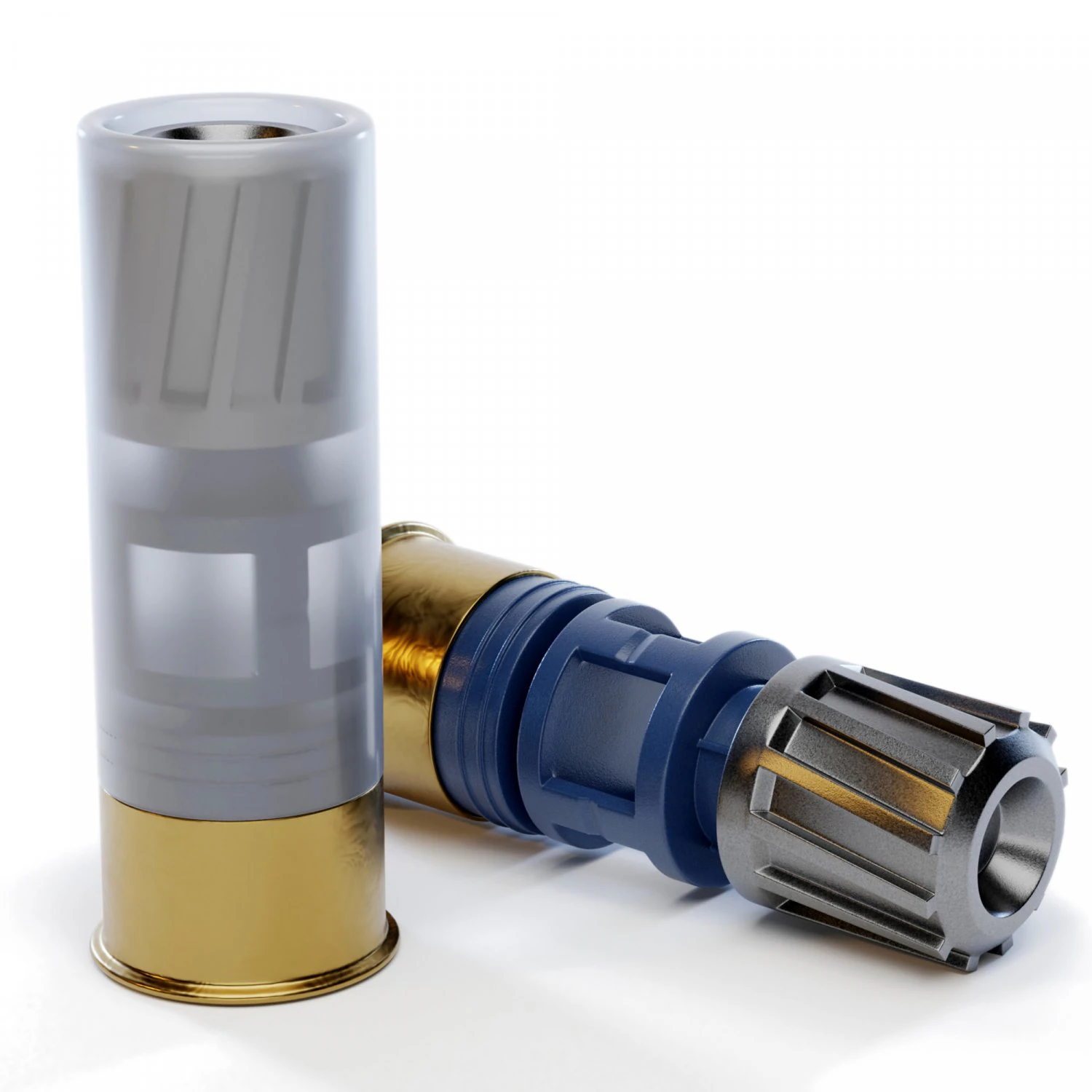 Rifled Slug Shotgun Ammo 3D Model .c4d .max .obj .3ds .fbx .stl .blend 