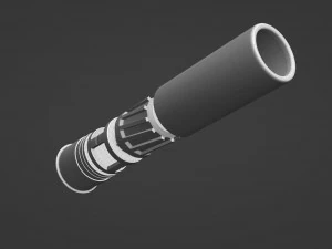 Rifled Slug Shotgun Ammo 3D Model