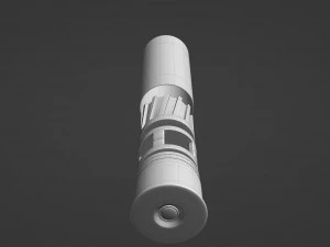Rifled Slug Shotgun Ammo 3D Model