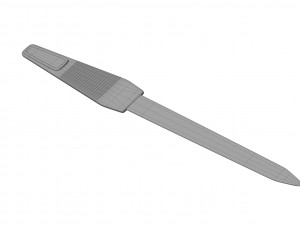 Nail File Model 3D