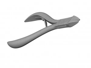 Nagelhautzange 3D Modell