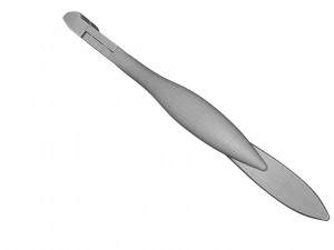 Nagelhautzange 3D Modell