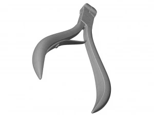 Nagelhautzange 3D Modell