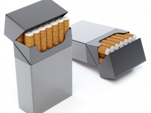 Cigarettes Pack 3D Models