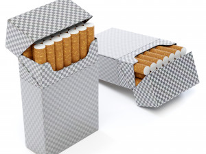 Cigarettes Pack 3Dモデル