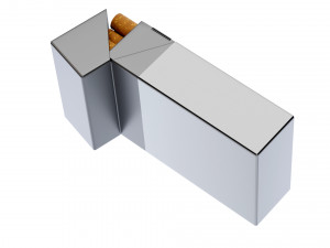 Cigarettes Pack 3Dモデル