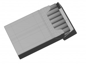 Cigarettes Pack 3Dモデル