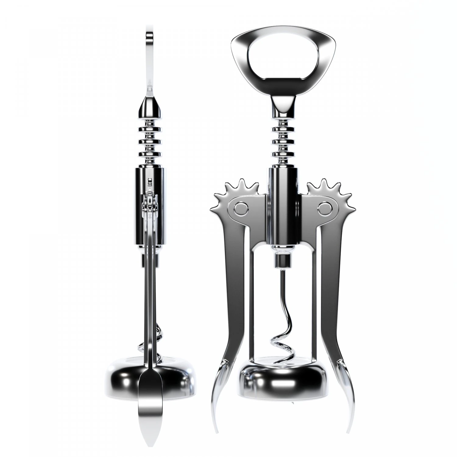 Corkscrew 3D Model .c4d .max .obj .3ds .fbx .stl .blend 