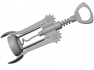 Corkscrew 3D Model