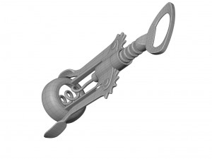 Corkscrew 3D मॉडल
