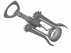 Corkscrew 3D मॉडल