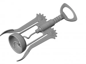 Corkscrew 3D Model