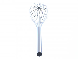 Pabjuda Whisk 3D मॉडल