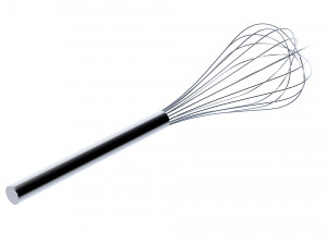 Pabjuda Whisk 3D मॉडल