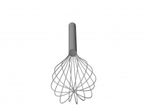 Pabjuda Whisk 3D मॉडल