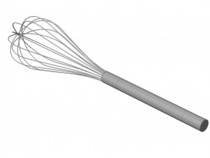 Pabjuda Whisk 3D मॉडल