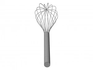 Pabjuda Whisk 3D Model