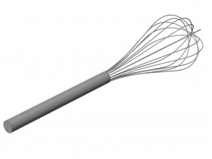 Pabjuda Whisk 3D मॉडल