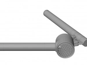 Koncis Garlic Press 3D Model