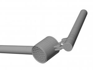 Koncis Garlic Press Modelo 3D