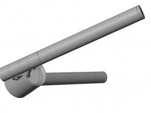 Koncis Garlic Press 3D Model