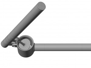 Koncis Garlic Press Modelo 3D
