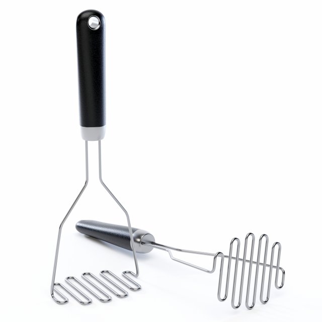 365 Hjalte Potato Masher Modello 3D .c4d .max .obj .3ds .fbx .stl .blend