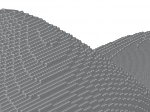 Pixel Slides 3D Model