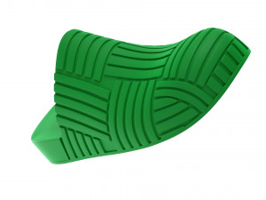 Bottega Veneta Slider Rubber Sandals 3D 모델