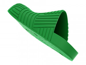 Bottega Veneta Slider Rubber Sandals 3D 모델