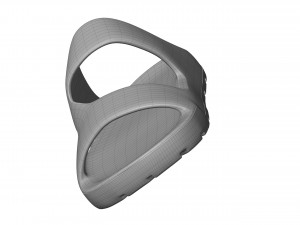 Bottega Veneta Band Slides 3D Model