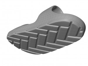 Bottega Veneta Band Slides 3D Model