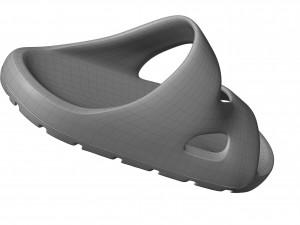 Bottega Veneta Band Slides 3D Model
