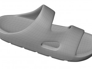 Bottega Veneta Band Slides 3D Model