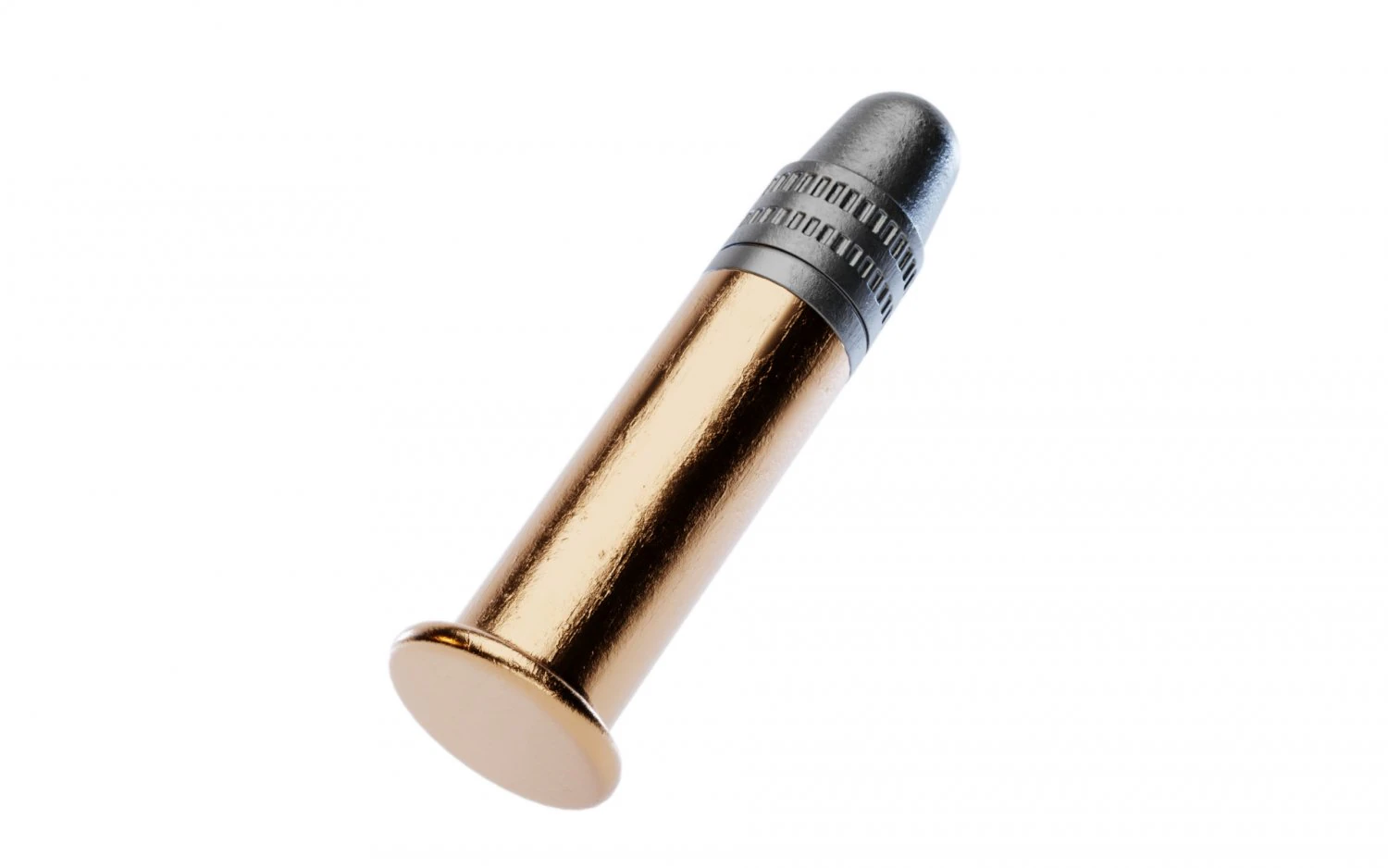 22 Long Rifle Bullet 3D Model .c4d .max .obj .3ds .fbx .stl .blend 
