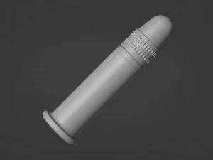 22 Long Rifle Bullet 3D Model