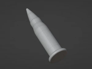 17 Hornady Mach 2 Bullet 3D Model