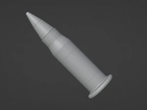 17 Hornady Mach 2 Bullet 3D Model