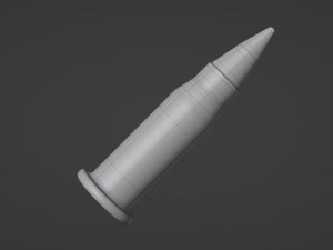 17 Hornady Mach 2 Bullet 3D Model