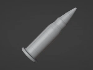 17 Hornady Mach 2 Bullet 3D Model