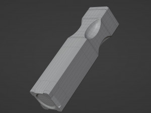 47 33 DM11 Caseless Bullet 3D Model